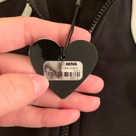 Fashion nova kids dare to care jumpsuit in black and white - 5 - Picture 2 of 14